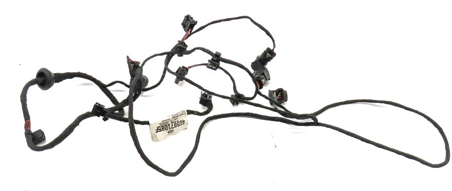 Thumbnail 2: 14 AUDI A6 C7 4G REAR PARK ASSIST PDC DISTANCE CONTROL WIRE SENSOR SET/4 (White)