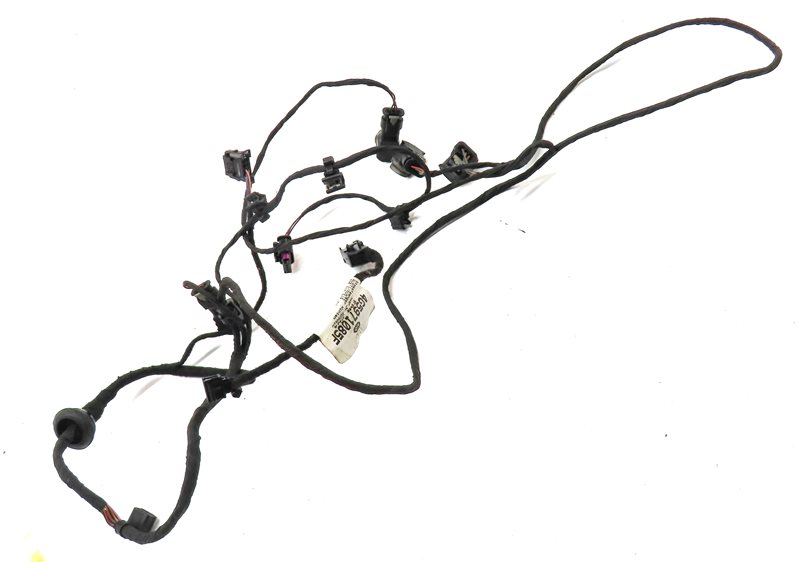 Thumbnail 3: 14 AUDI A6 C7 4G REAR PARK ASSIST PDC DISTANCE CONTROL WIRE SENSOR SET/4 (White)