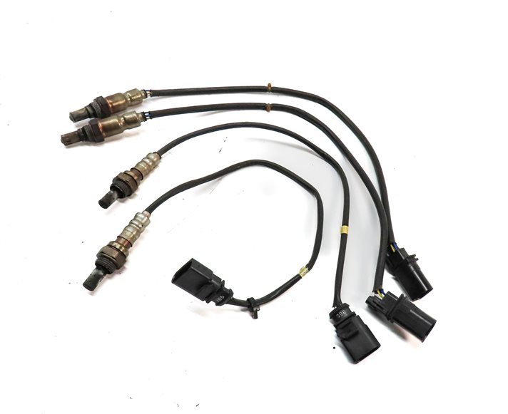 Thumbnail 1: 14 AUDI A6 (C7 4G) 3.0L SUPER (CTUA) ENGINE OXYGEN O2 LAMBDA PROBE SENSOR SET/4