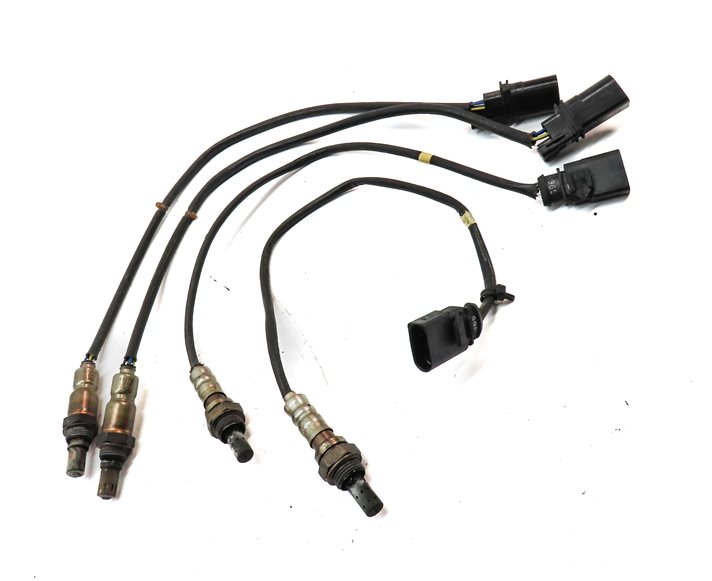 Thumbnail 3: 14 AUDI A6 (C7 4G) 3.0L SUPER (CTUA) ENGINE OXYGEN O2 LAMBDA PROBE SENSOR SET/4