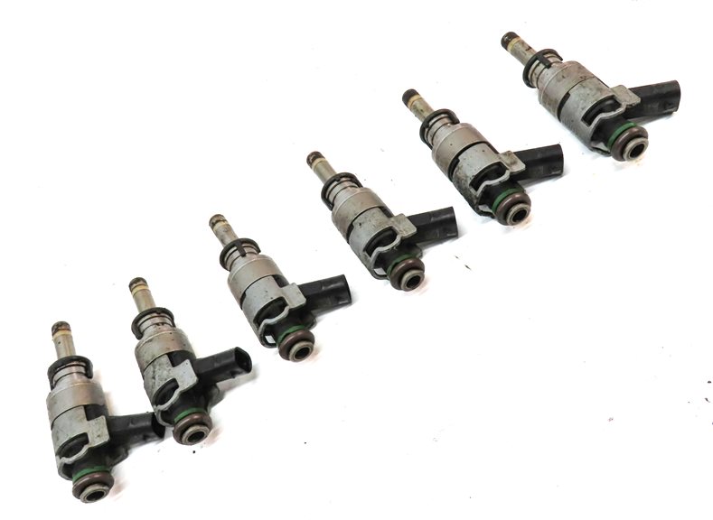 Thumbnail 3: 2011-2015 AUDI A6 A7 A8 Q5 Q7 S4 S5 (C7 D4 4L B8 8R 8T) 3.0L FUEL INJECTOR SET 6