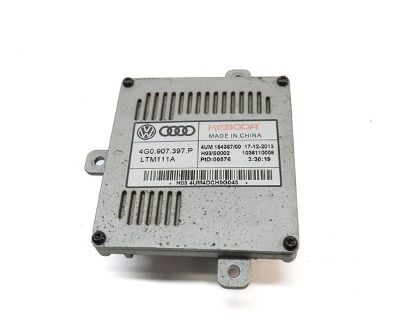 Thumbnail 2: 14 AUDI A6 (C7 4G) FRONT LEFT DRIVER DAYTIME RUN LAMP DRL BALLAST CONTROL MODULE