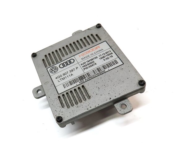 Thumbnail 3: 14 AUDI A6 (C7 4G) FRONT LEFT DRIVER DAYTIME RUN LAMP DRL BALLAST CONTROL MODULE