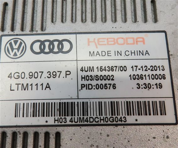 Thumbnail 5: 14 AUDI A6 (C7 4G) FRONT LEFT DRIVER DAYTIME RUN LAMP DRL BALLAST CONTROL MODULE