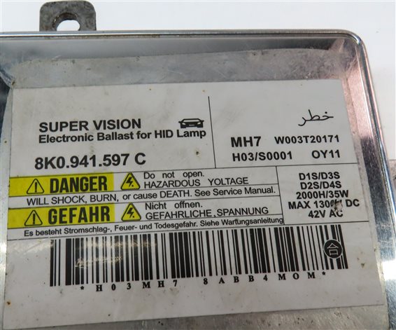 Thumbnail 5: 2014 AUDI A6 (C7 4G) FRONT RIGHT PASSENGER HEADLIGHT LAMP BALLAST MODULE