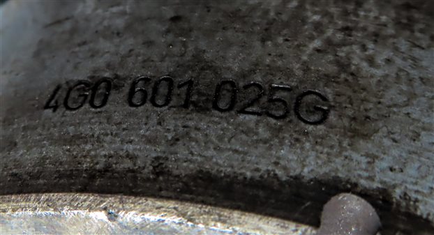 Thumbnail 4: 2012-2015 AUDI A6 (C7) 20x8.5 ALUMINUM ALLOY 10-SPOKE WHEEL RIM (45mm OFFSET)
