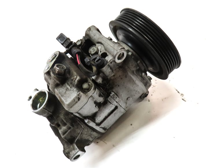 Thumbnail 3: 2012-2015 AUDI A6 A7 (C7 4G8) 3.0L SUPERCHARGED ENGINE A/C AIR COMPRESSOR PUMP