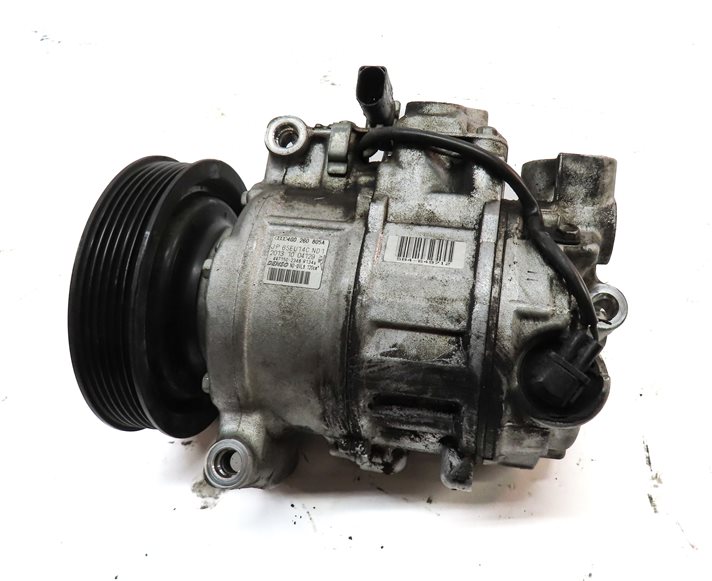 Thumbnail 5: 2012-2015 AUDI A6 A7 (C7 4G8) 3.0L SUPERCHARGED ENGINE A/C AIR COMPRESSOR PUMP