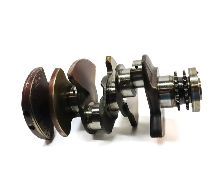 Thumbnail 2: 2014 AUDI A6 (C7 4G) 3.0L SUPER (CTUA) ENGINE MOTOR CRANK SHAFT CRANKSHAFT
