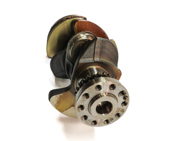 Thumbnail 4: 2014 AUDI A6 (C7 4G) 3.0L SUPER (CTUA) ENGINE MOTOR CRANK SHAFT CRANKSHAFT