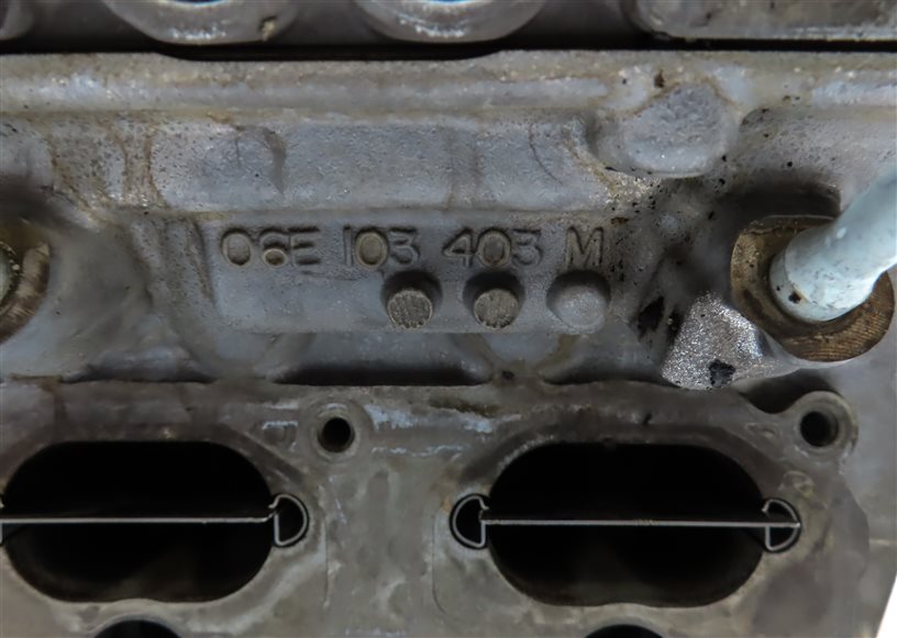 Thumbnail 10: 12-15 AUDI A6 A7 Q7 (C7 4G8 4L) 3.0L SUPERCHARGED ENGINE LEFT CYLINDER HEAD