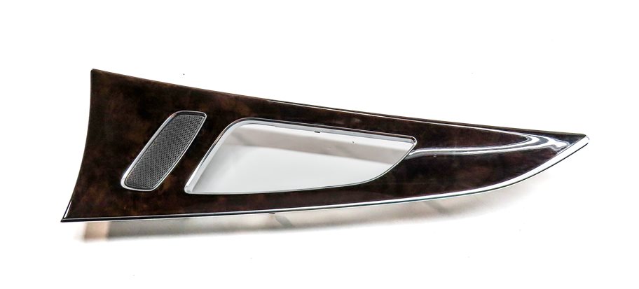 Thumbnail 18: 2014 AUDI A6 (C7 4G) INTERIOR FRONT DASH CENTER CONSOLE DOOR TRIM SET/8 (Walnut)
