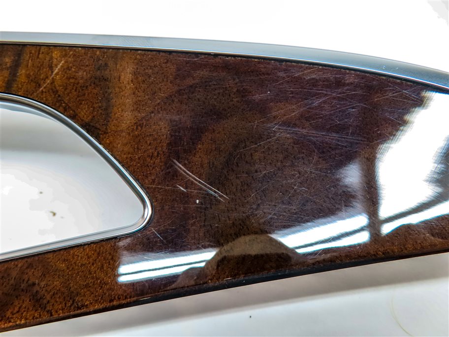 Thumbnail 8: 2014 AUDI A6 (C7 4G) INTERIOR FRONT DASH CENTER CONSOLE DOOR TRIM SET/8 (Walnut)