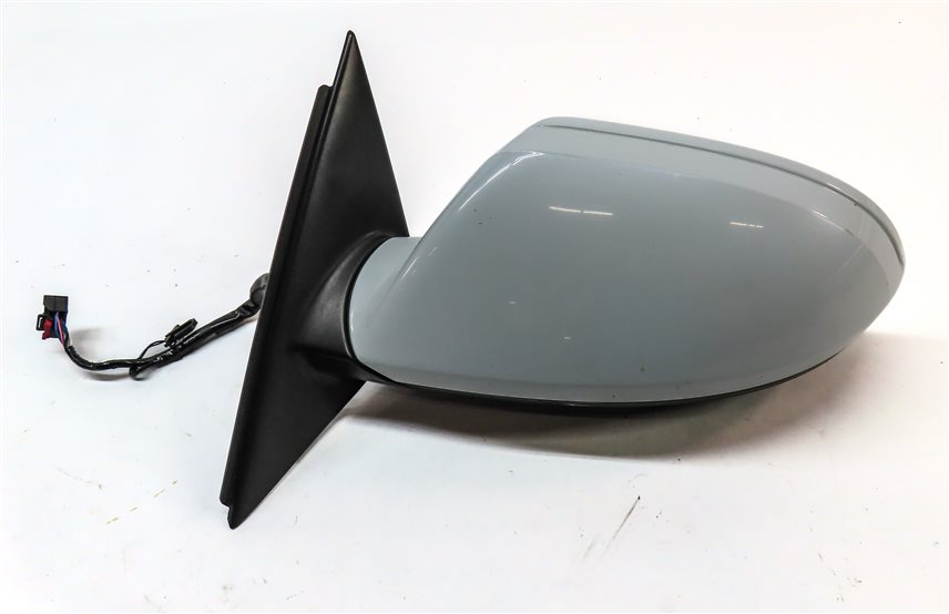 Thumbnail 6: AUDI 14-18 A6 (17 S6) LEFT DRIVER DOOR MIRROR PFOLD HEAT MEMORY AUTODIM (White)