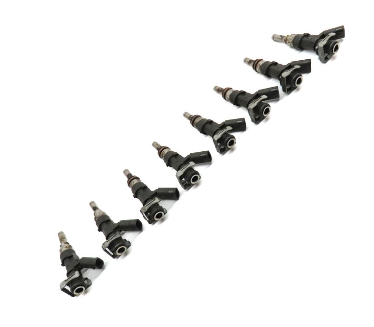 Thumbnail 3: 07-15 MERCEDES C63 CL63 E63 ML63 S63 SL63 CLK63 CLS63 R63 AMG FUEL INJECTOR SET