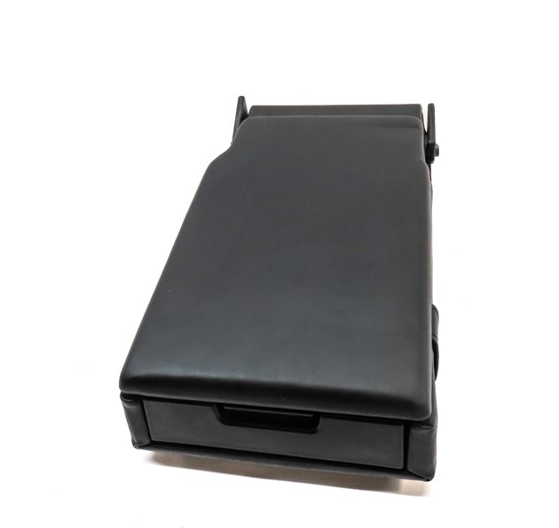 Thumbnail 2: 06-11 MERCEDES CLS CLASS W219 REAR CENTER SEAT ARMREST CONSOLE CUPHOLDER (Black)