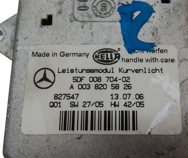 Thumbnail 8: 2007 MERCEDES CLS63 AMG (W219) FRONT RIGHT PASSENGER HEADLIGHT LAMP MODULE SET/2