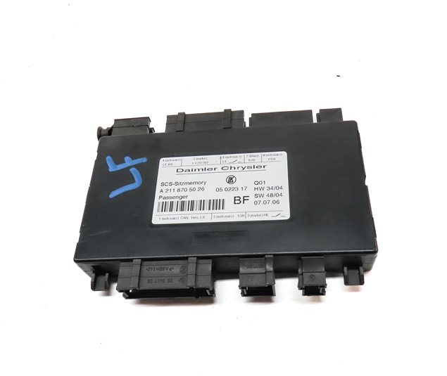 Thumbnail 2: 2007 MERCEDES CLS63 AMG (W219) FRONT LEFT DRIVER SEAT CONTROL MODULE