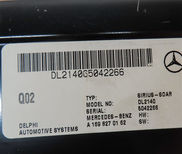 Thumbnail 6: 06-08 MERCEDES C350 E320 E350 GL320 GL450 ML350 CLS SIRIUS SATELLITE RECEIVER