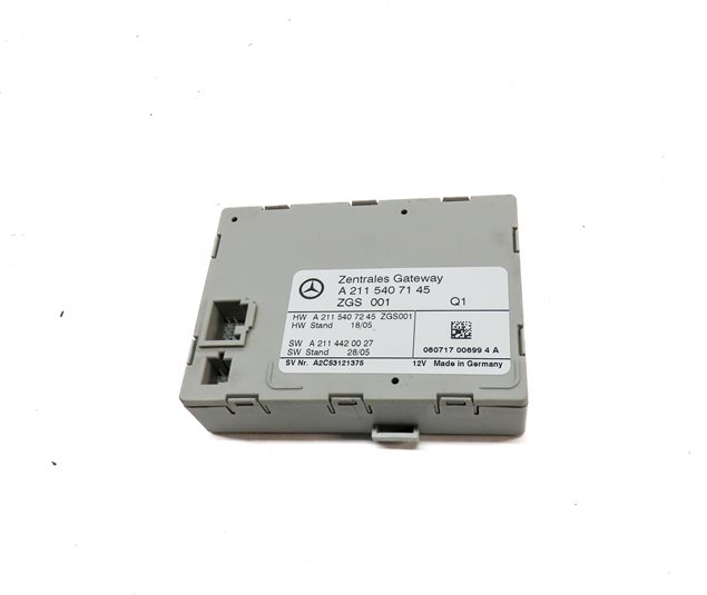 Thumbnail 2: 2007 MERCEDES CLS63 AMG (W219) CENTRAL GATEWAY CONTROL MODULE