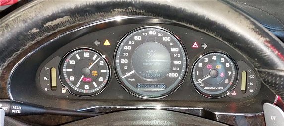 Thumbnail 2: 2007 MERCEDES CLS63 AMG (W219) DASH SPEEDOMETER INSTRUMENT GAUGE CLUSTER (161k)