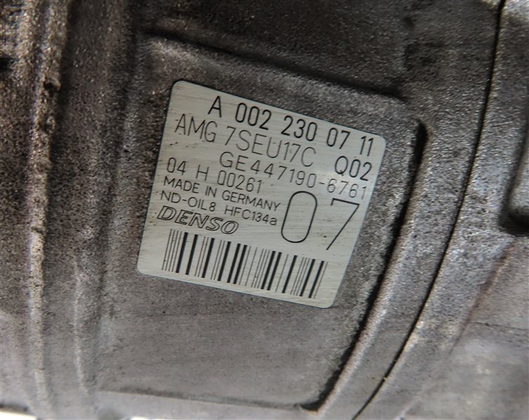 Thumbnail 7: 07-11 MERCEDES E63 CLS63 AMG (W211 C219) A/C AIR CONDITIONING COMPRESSOR PUMP