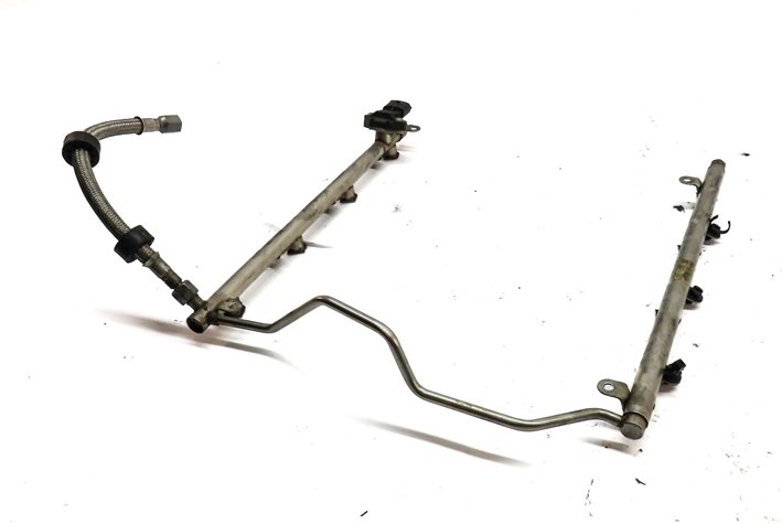 2007 MERCEDES CLS63 AMG (W219) 6.2L (M156) ENGINE FUEL RAIL SET w/LINES