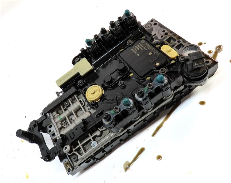 Thumbnail 3: 07-08 MB E63 CLK63 CLS63 AMG AUTOMATIC TRANSMISSION VALVE BODY w/CONDUCTOR PLATE