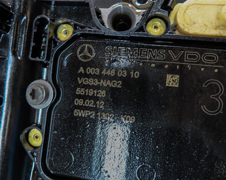 Thumbnail 8: 07-08 MB E63 CLK63 CLS63 AMG AUTOMATIC TRANSMISSION VALVE BODY w/CONDUCTOR PLATE