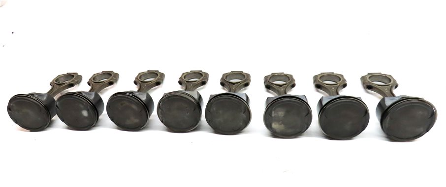 Thumbnail 3: 07-15 MERCEDES C CL E ML S CLK CLS R 6.3L AMG PISTON & CONNECTING ROD SET/8