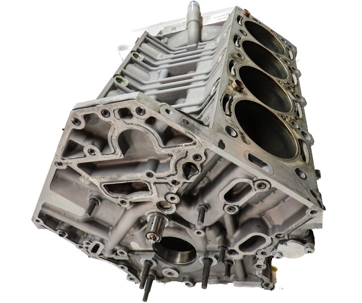 Thumbnail 4: 07-11 MERCEDES BENZ C63 E63 CLK63 CLS63 AMG 6.3L M156 V8 ENGINE CYLINDER BLOCK