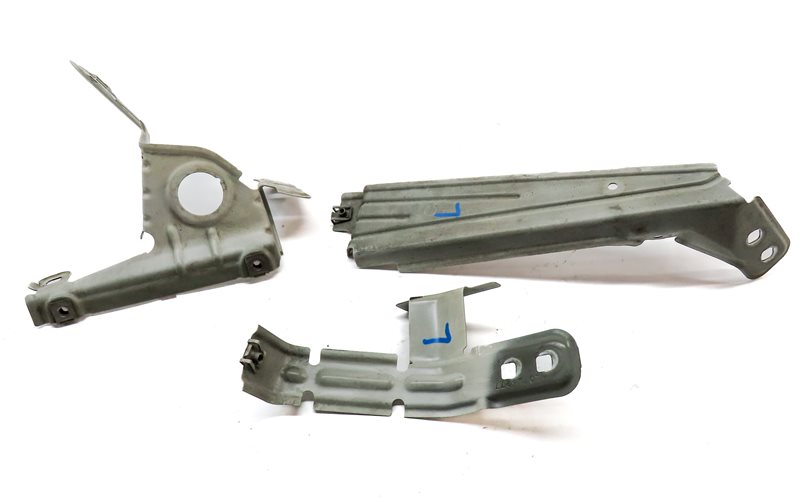 Thumbnail 2: 2012 BMW X3 (F25) FRONT LEFT DRIVER FENDER SUPPORT MOUNT BRACKET SET/3