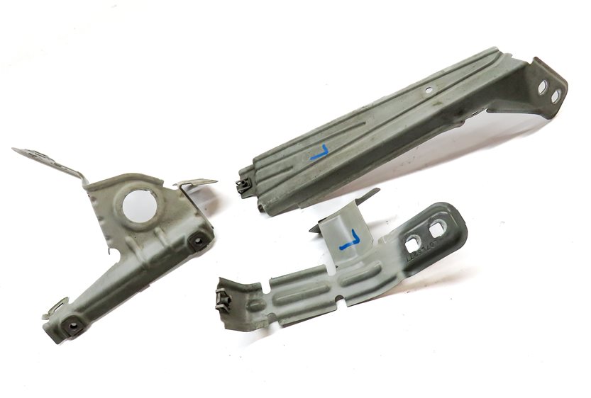 Thumbnail 3: 2012 BMW X3 (F25) FRONT LEFT DRIVER FENDER SUPPORT MOUNT BRACKET SET/3