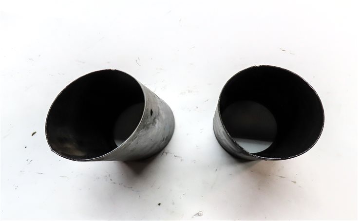 Thumbnail 5: 2011-2013 BMW X3 (F25) 3.0L N55 TURBO LEFT & RIGHT MUFFLER EXHAUST TIP SET 2