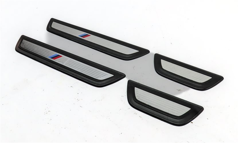 2012 BMW X3 (F25) FRONT/REAR LEFT/RIGHT DOOR SILL SCUFF TRIM PLATE SET/4