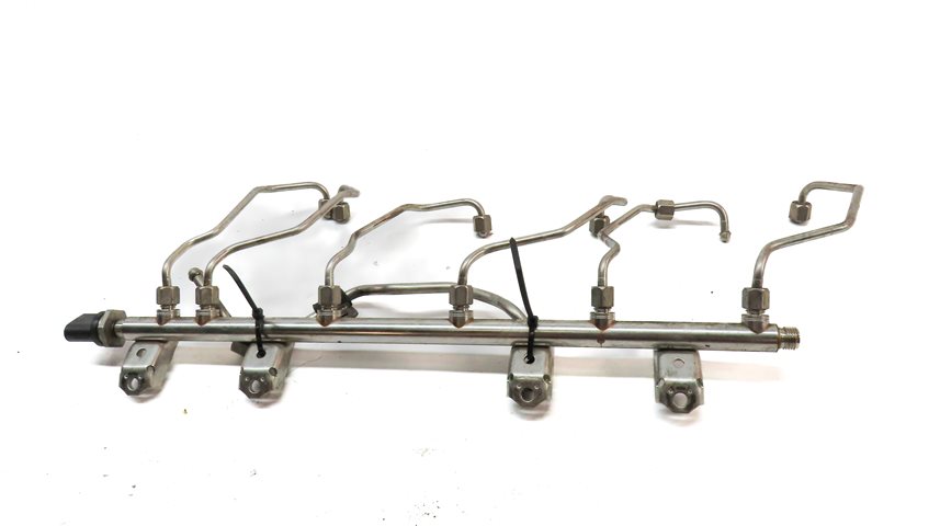 Thumbnail 4: 2012 BMW X3 (F25) 3.0L (N55) ENGINE GAS FUEL RAIL w/ PRESSURE SENSOR & LINES