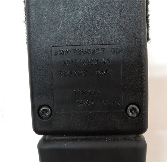 Thumbnail 6: 2011-2018 BMW X3 X4 (F25 F26) FRONT LEFT DRIVER SEATBELT BUCKLE RECEIVER