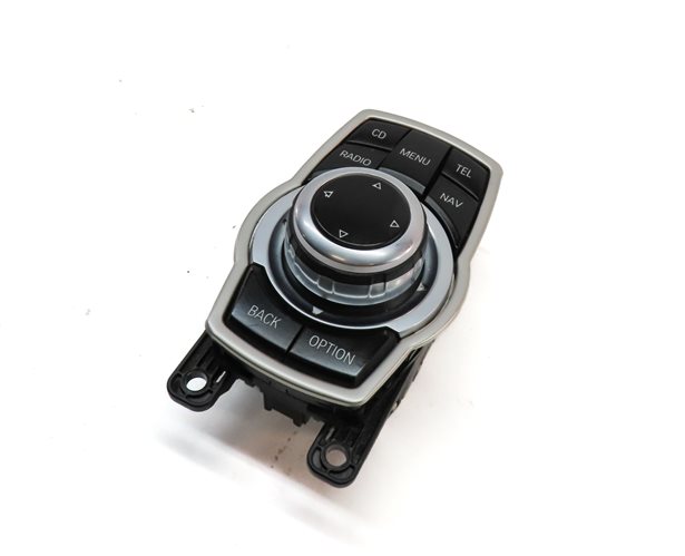 Thumbnail 1: 2012 BMW X3 (F25) iDRIVE MMI MULTIMEDIA CONTROL BUTTON KNOB DIAL