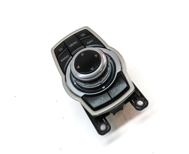 Thumbnail 3: 2012 BMW X3 (F25) iDRIVE MMI MULTIMEDIA CONTROL BUTTON KNOB DIAL