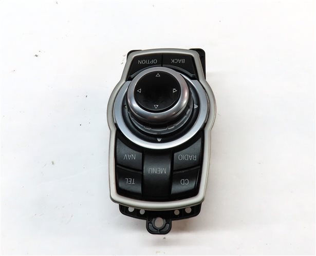 Thumbnail 4: 2012 BMW X3 (F25) iDRIVE MMI MULTIMEDIA CONTROL BUTTON KNOB DIAL
