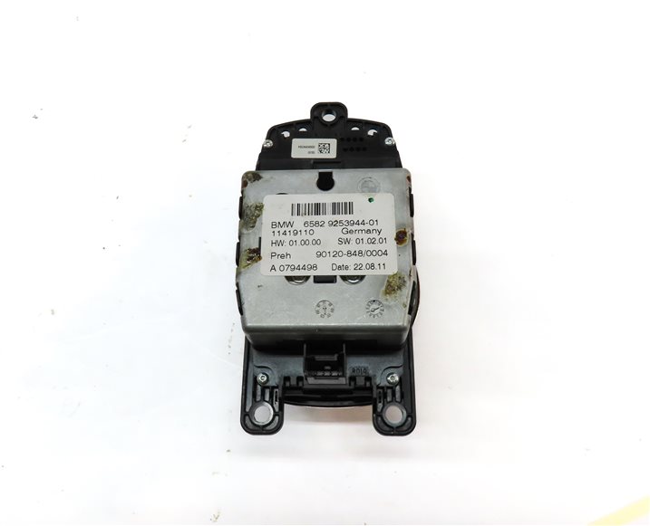 Thumbnail 5: 2012 BMW X3 (F25) iDRIVE MMI MULTIMEDIA CONTROL BUTTON KNOB DIAL