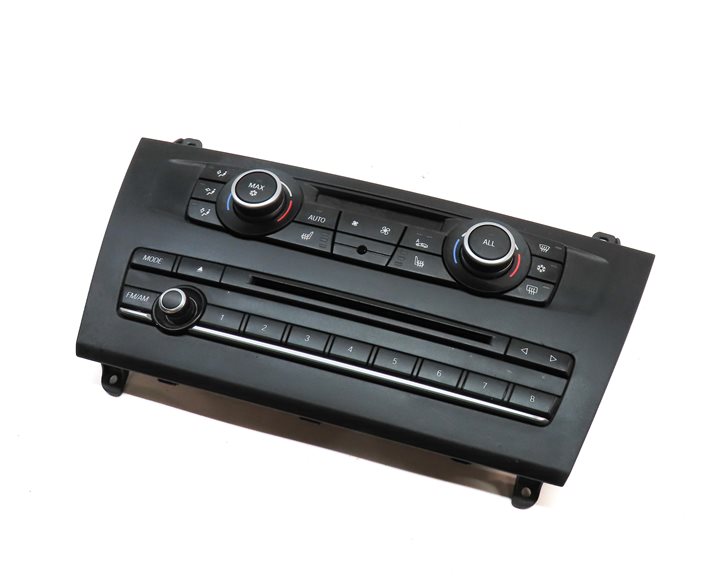 Thumbnail 1: 2012 BMW X3 (F25) FRONT HEAT AIR AC HVAC CLIMATE RADIO CONTROL PANEL