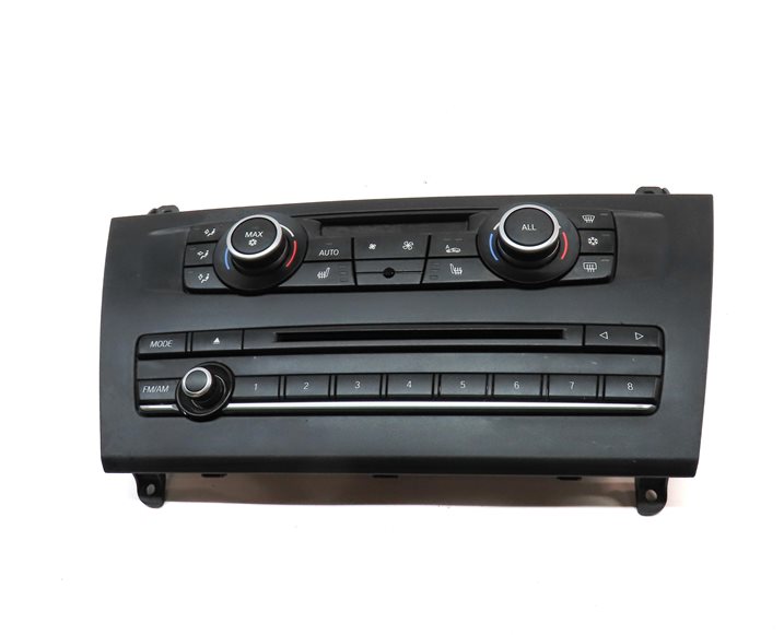 Thumbnail 3: 2012 BMW X3 (F25) FRONT HEAT AIR AC HVAC CLIMATE RADIO CONTROL PANEL