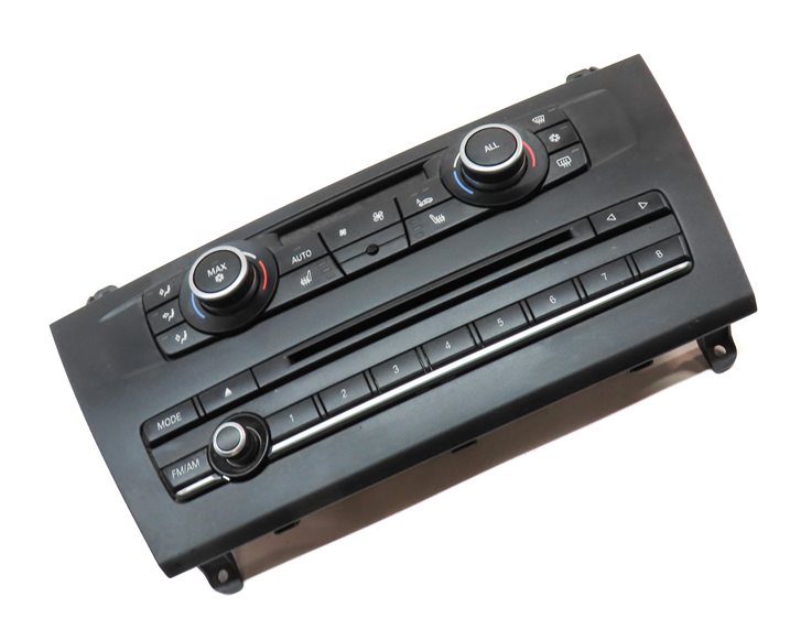 Thumbnail 4: 2012 BMW X3 (F25) FRONT HEAT AIR AC HVAC CLIMATE RADIO CONTROL PANEL