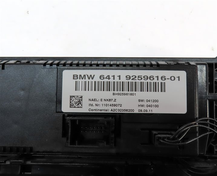 Thumbnail 8: 2012 BMW X3 (F25) FRONT HEAT AIR AC HVAC CLIMATE RADIO CONTROL PANEL
