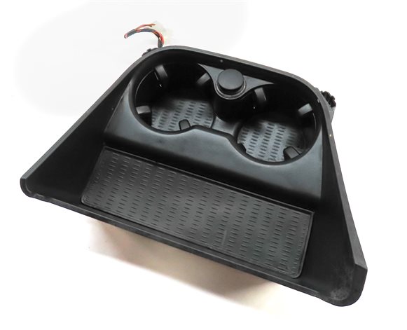 Thumbnail 1: 2012 BMW X3 (F25) FRONT CENTER CONSOLE DUAL CUPHOLDER COMPARTMENT ASSEMBLY