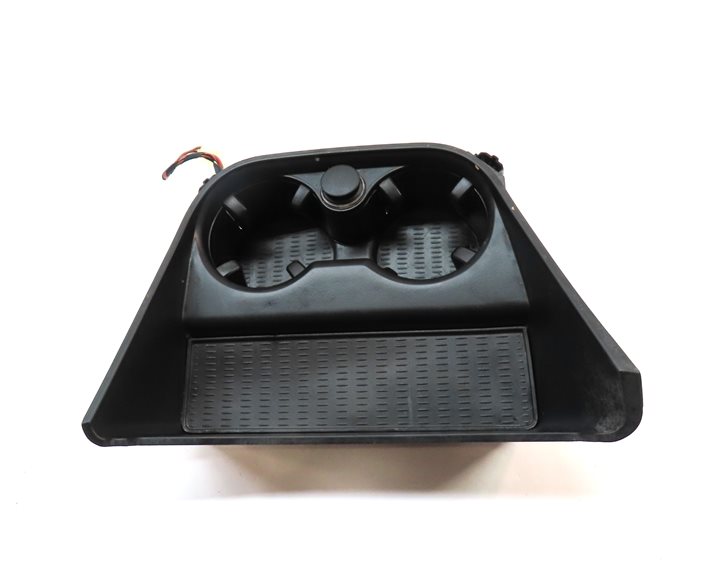 Thumbnail 2: 2012 BMW X3 (F25) FRONT CENTER CONSOLE DUAL CUPHOLDER COMPARTMENT ASSEMBLY