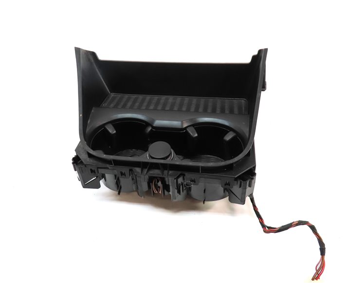 Thumbnail 5: 2012 BMW X3 (F25) FRONT CENTER CONSOLE DUAL CUPHOLDER COMPARTMENT ASSEMBLY