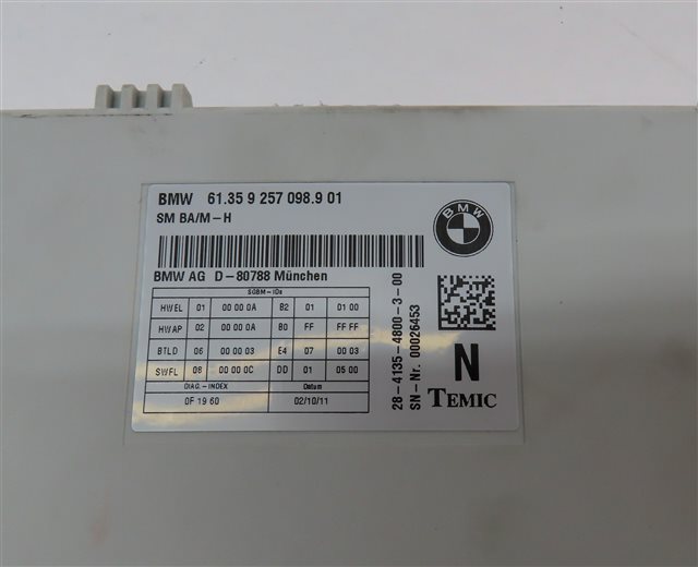 Thumbnail 6: 2012 BMW X3 (F25) FRONT LEFT DRIVER SEAT CONTROL MODULE