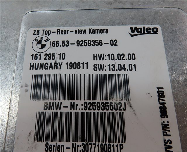 Thumbnail 4: 2011-2014 BMW X3 (F25) SIDE VIEW REARVIEW CAMERA CONTROL MODULE